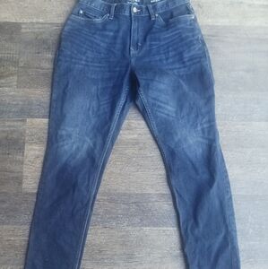 Banana Republic Travel Jeans Mens Actua 30 x 30 Athletic Fit  (Label 32 x 32 Hm)